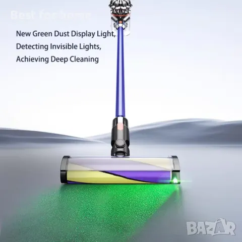 Четка за Dyson със зелен лазер тип Slim fluffy, снимка 5 - Прахосмукачки - 48133322