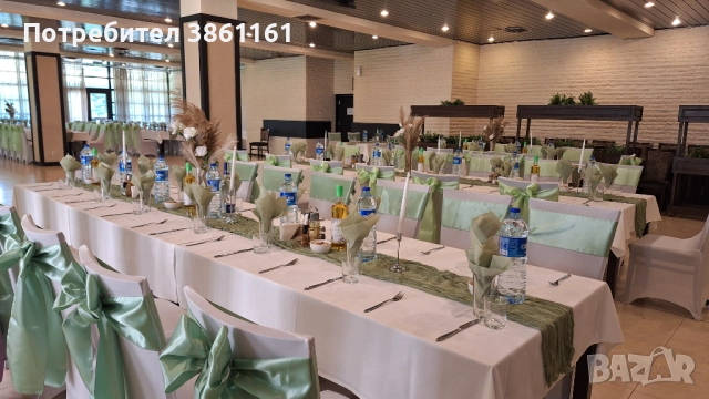 Калъфи за столове под наем-перфектна визия за  Вашето тържество, снимка 6 - Декорация - 52442073