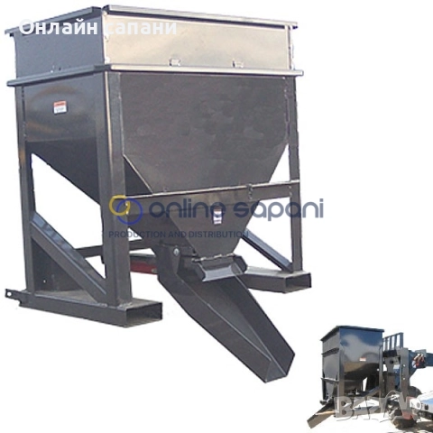 Кюбел за бетон за мотокар и товарач по поръчка, Кюбел кофа за багери и товарачи, снимка 5 - Други машини и части - 27841606