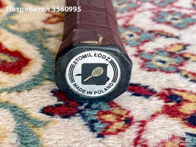 Ракета за тенис Stomil Полша алуминий, снимка 4 - Тенис - 52105839