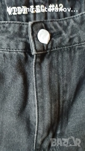 модерни черни дамски дънки, снимка 5 - Дънки - 52913641