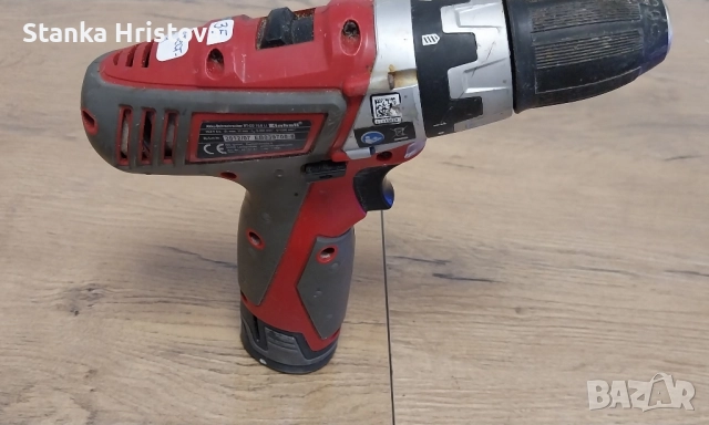 Акумулаторен винтовер Einhell RT CD 18Li., снимка 3 - Винтоверти - 52088572