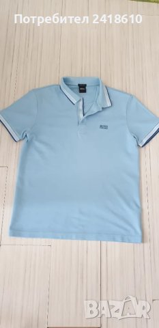 Hugo Boss Paddy 1 Pique Cotton Regular Fit Mens Size 50/ L ОРИГИНАЛНА Тениска!, снимка 8 - Тениски - 47179969