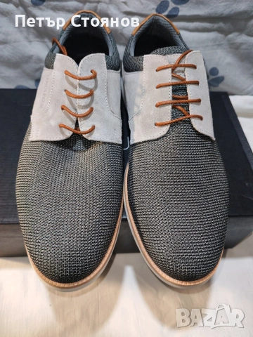 Елегантни мъжки обувки Oliver Jаckob №44, снимка 3 - Спортно елегантни обувки - 53630165