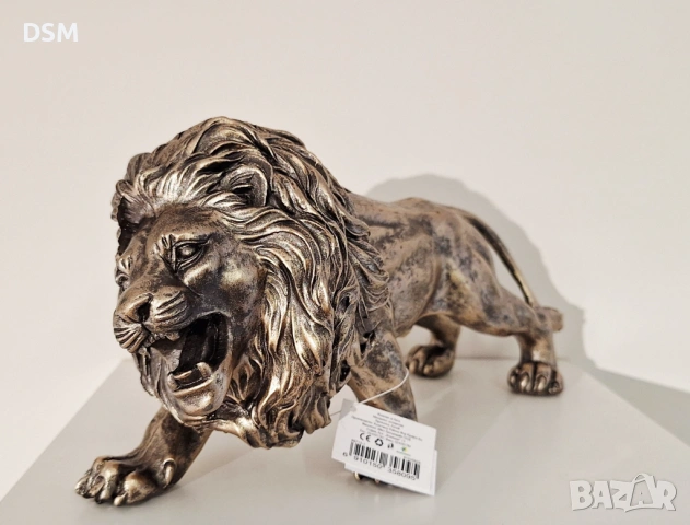 Нова Статуетка Лъв - 2 Варианта - Фигура за Декорация -31см, снимка 5 - Декорация за дома - 53334152