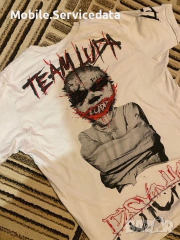 Мъжка тениска TEAM LUDA PSYCHO – размер M | чисто нова, снимка 8 - Тениски - 52957714