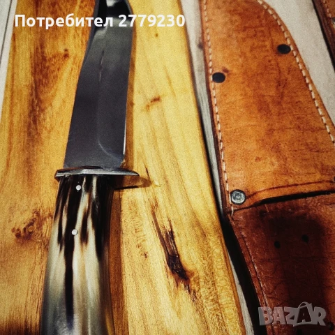 Колекционерски, Ловен масивен нож Нов!, снимка 4 - Колекции - 50567444