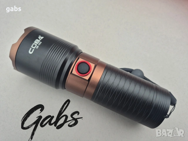 Мощен LASER LED фенер COBA CB-X53,2000м в пластмасова кутия, снимка 3 - Къмпинг осветление - 52479922