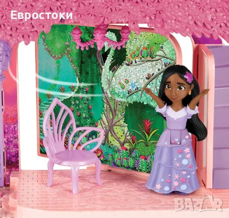 Игрален комплект Disney Encanto Isabela Garden Playset, включва мини кукла Изабела, снимка 7 - Кукли - 47068421