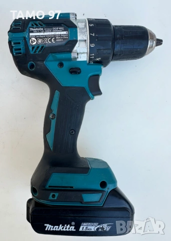 Makita DDF484 - Безчетков винтоверт 18V 1.5Ah, снимка 2 - Винтоверти - 53226269