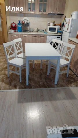 маса с 4 стола комплект 