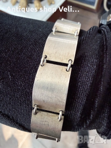 Сребърна гривна №7836 , снимка 3 - Гривни - 53082907