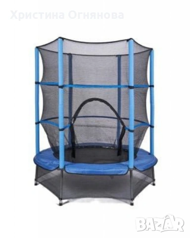 Мини батут с мрежа за безопасност – Компактен и забавен избор за деца, снимка 10 - Други стоки за дома - 53055752