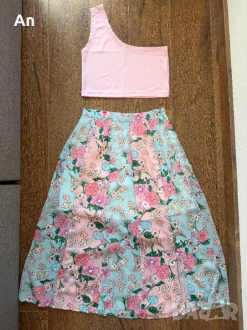 Сет от бюстие и пола 