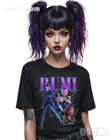 Kpop Demon Hunters тениски и суичъри, снимка 13 - Детски тениски и потници - 51822285