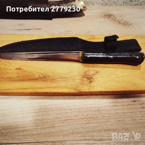 Стар касапски Габровски Нож, П.Денев, снимка 6 - Колекции - 51427336