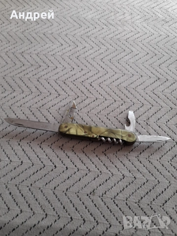 Стар джобен нож,ножче,ножка #167, снимка 5 - Други ценни предмети - 53012032
