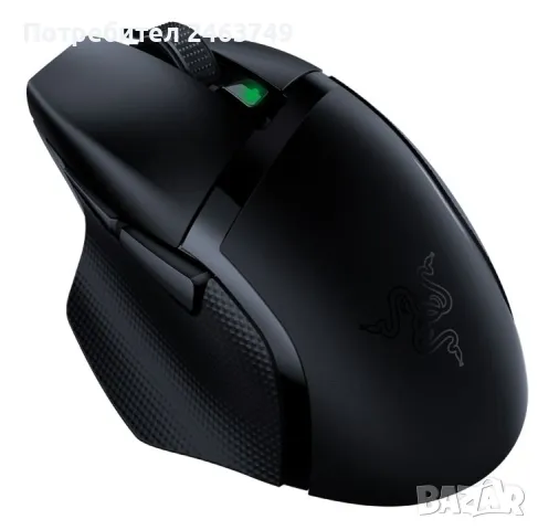 Гейминг мишка Razer - Basilisk X HyperSpeed, оптична, безжична, черна, снимка 2 - Клавиатури и мишки - 47750227