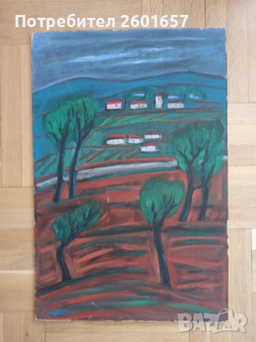 Картина на Петър Домусчиев