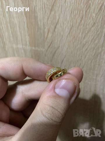 Cartier колие с мойсанити, снимка 2 - Колиета, медальони, синджири - 51398488