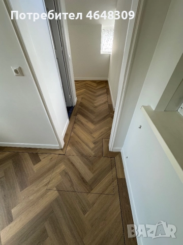 Професионален монтаж на ламиниран паркет, SPC, PVC и др., снимка 10 - Монтажи - 52377034