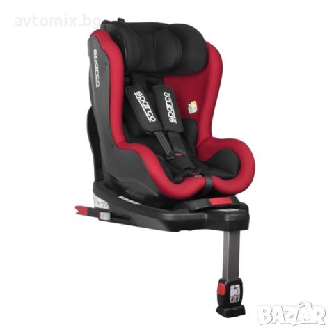 Детско столче за кола 0-18 кг, SPARCO, черно/червено, снимка 2 - Столчета за кола и колело - 45840555