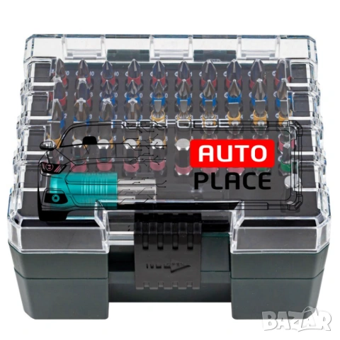 Мини комплект битове 102 части RockForce, снимка 4 - Други инструменти - 53897774