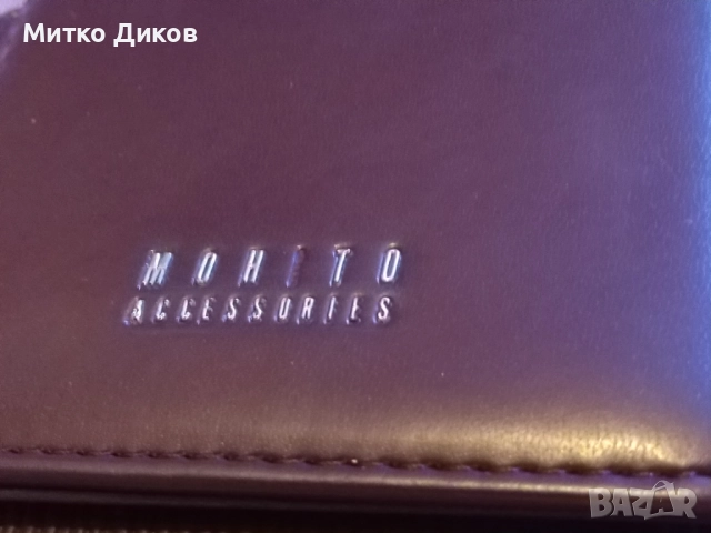 Mohito кожено портмоне 110х95мм ново, снимка 2 - Портфейли, портмонета - 52840185