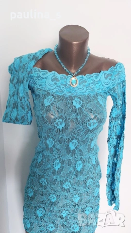 Два различни броя / Дантелена рокля , снимка 4 - Рокли - 36846889