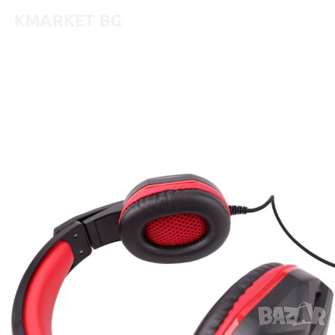 Геймърски слушалки за компютър Maxlife Gaming MXGH-100, с кабел 3.5 жак, с микрофон, Черни, снимка 6 - Слушалки за компютър - 46321084