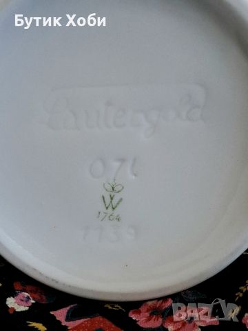 Ретро порцеланова ваза Lautergold, снимка 7 - Антикварни и старинни предмети - 46418108