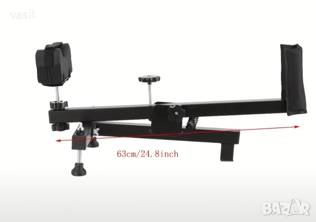 Стабилна стойка за въздушна и PCP пушка – стрелба и поддръжка, снимка 10 - Оборудване и аксесоари за оръжия - 52946191