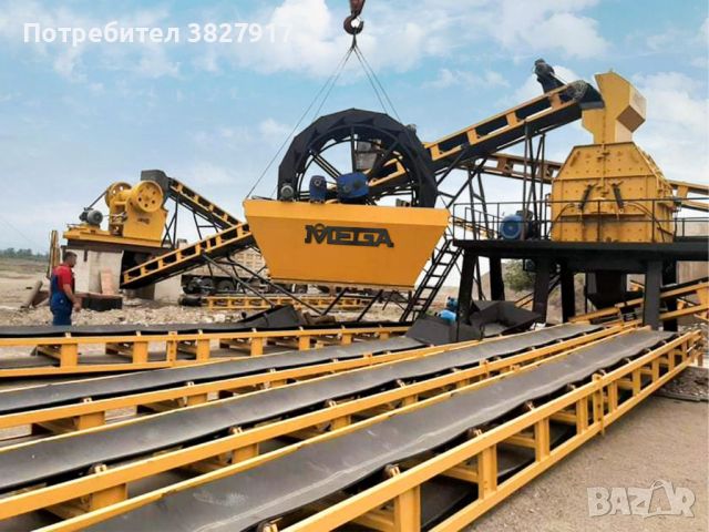 90 тона Капацитет Crusher Стационарна Stone Crusher (Stone Crusher Machines), снимка 5 - Други инструменти - 46185056