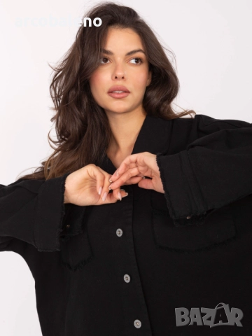 Дамско дънково яке с джобове, 4цвята , снимка 5 - Якета - 51747922