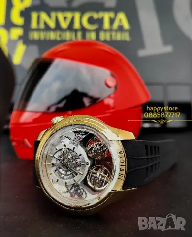 часовник INVICTA Specialty Gold and Black 46 mm, Инвикта нов , снимка 6 - Мъжки - 49009958