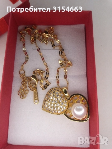 Елегантно колие , снимка 8 - Колиета, медальони, синджири - 51682252