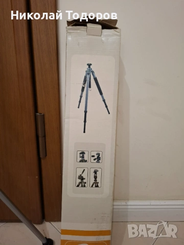 Трипод за фотоапарат и камера THUNDER 610 - 1570 мм, снимка 4 - Чанти, стативи, аксесоари - 53997466
