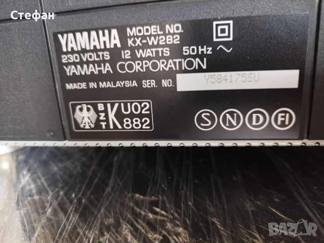 Yamaha KX W282, снимка 3 - Декове - 45116662