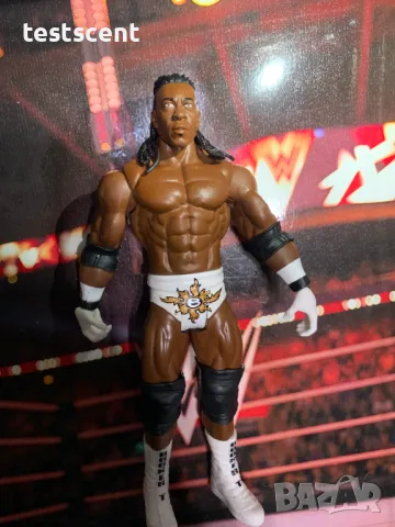 Екшън фигура WWE Booker T Букър Ти Mattel Basic Figure играчка King Booker, снимка 16 - Фигурки - 49149829