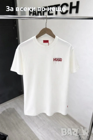 Hugo Boss Мъжка Тениска👕Мъжка Блуза С Къс Ръкав - Различни Цветове Код Urban11, снимка 5 - Тениски - 53666348