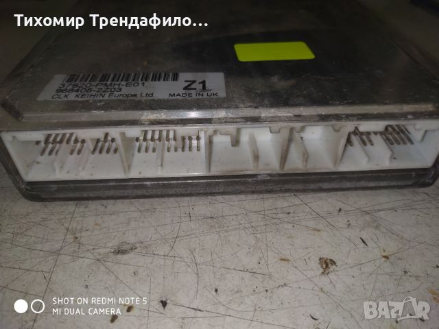 Компютър ECU Honda Civic 2002г. 1.6 i 110 к.с. 37820-PMH-E01, 968405-2Z03 KEIHIN, снимка 2 - Части - 46012314