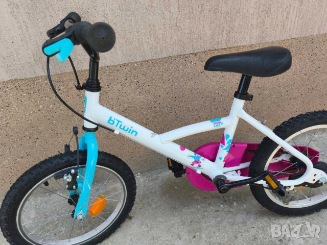 Детски велосипед Btwin 16 цола, снимка 4 - Велосипеди - 54225379
