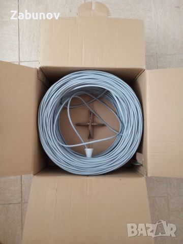 Лан кабел 180м FTP4- CAT5E 24AWG , снимка 1 - Кабели и адаптери - 46650697