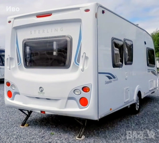 Продавам пет местна каравана „Sterling Eccles Sapphire“ 2010г. с МОТОРМУВЪР И ФОРСЕЛТ! , снимка 4 - Каравани и кемпери - 54050978