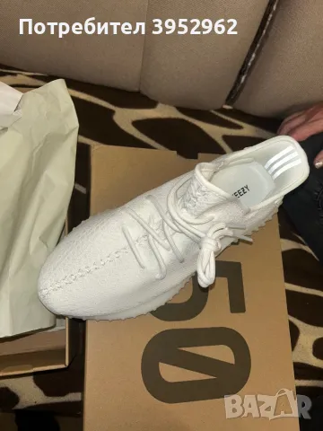 Yeezy Boost 350 White, снимка 1 - Спортни обувки - 49236401