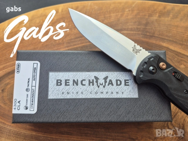 Сгъваем автоматичен нож Benchmade 4300CLA AUTO, снимка 7 - Ножове - 53734090