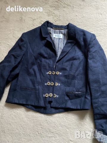 Perry 100% Лен Ново спортно-елегантно сако, снимка 2 - Сака - 45748802