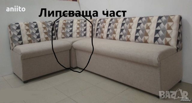 диван- 2 части-малка и голяма-с ракли-Варна.лично., снимка 5 - Дивани и мека мебел - 45142978