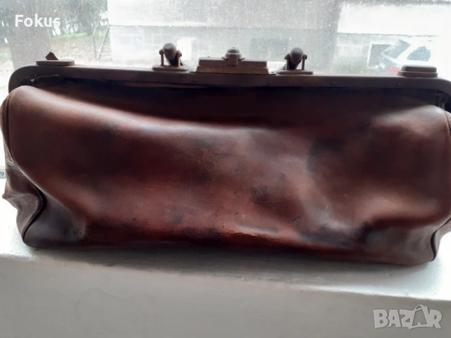СТАРА КОЖЕНА ДОКТОРСКА ЧАНТА