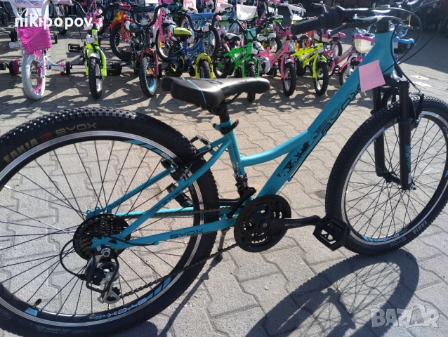 BYOX Велосипед 24" PRINCESS тюркуаз, снимка 5 - Велосипеди - 53848699